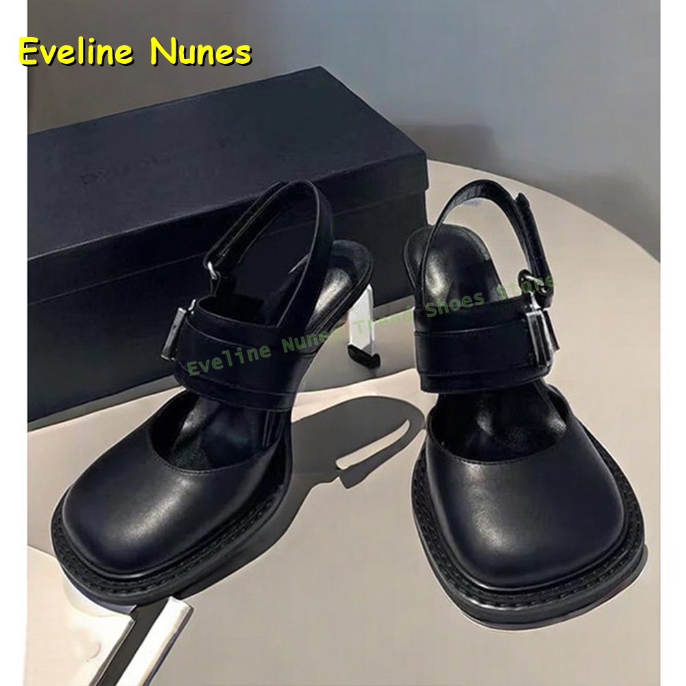 Женские черные босоножки-мюли  – обзор и цена Sandals